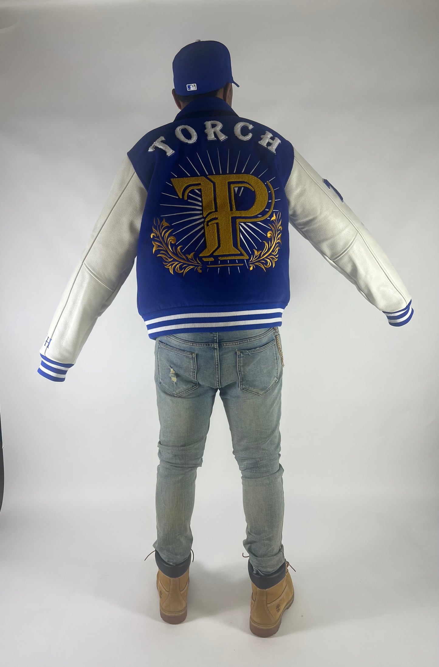 Torch varsity jacket