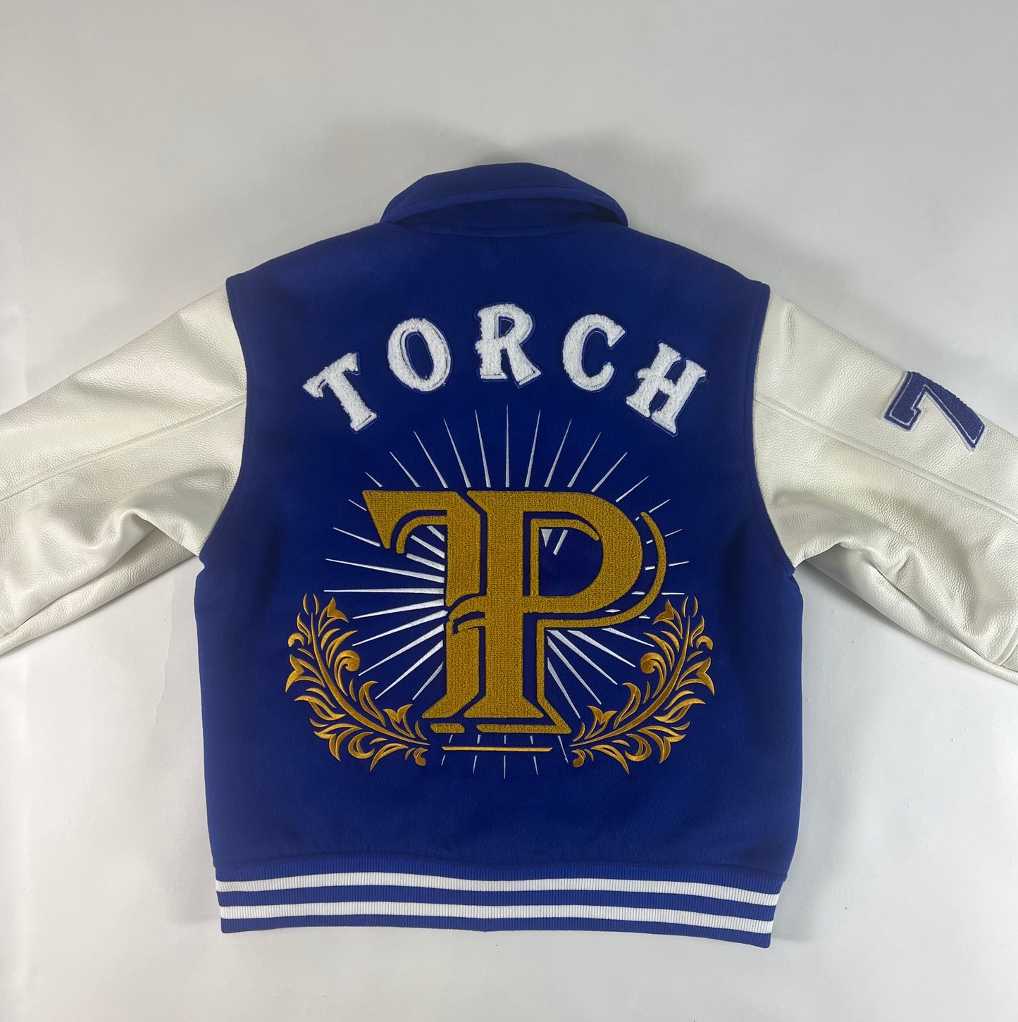 Torch varsity jacket