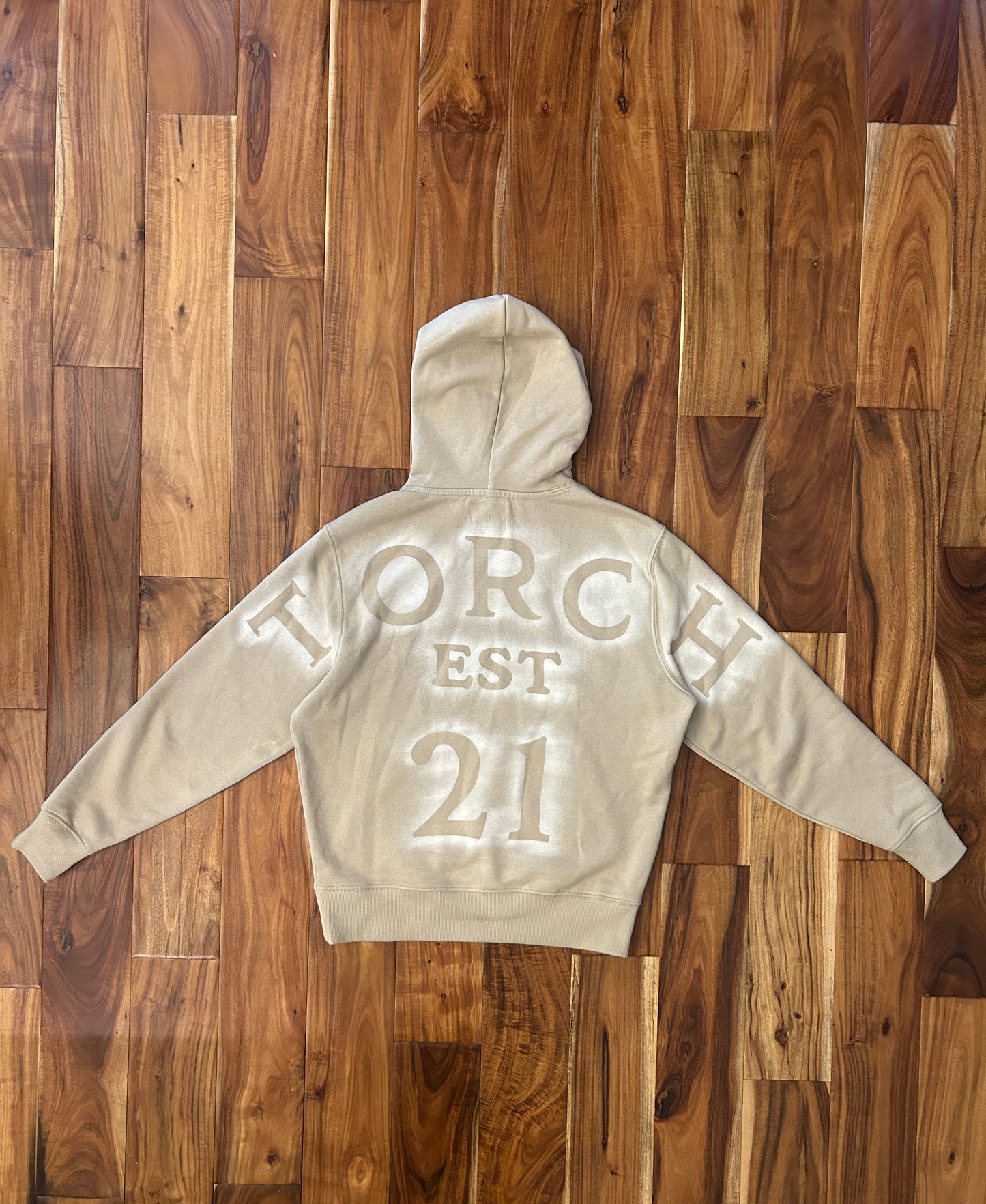 Torch graffiti hoodie