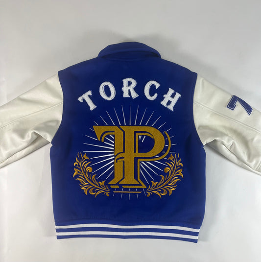 Torch varsity jacket